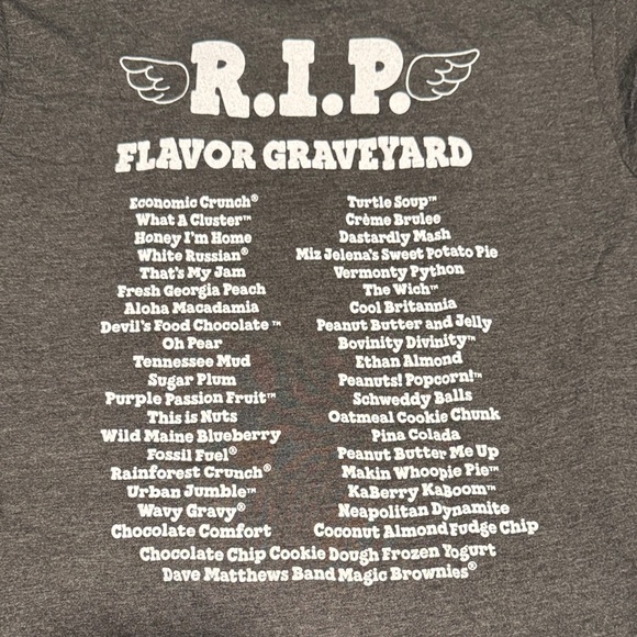 Ben & Jerry Flavor Graveyard T-shirt - Picture 3 of 3